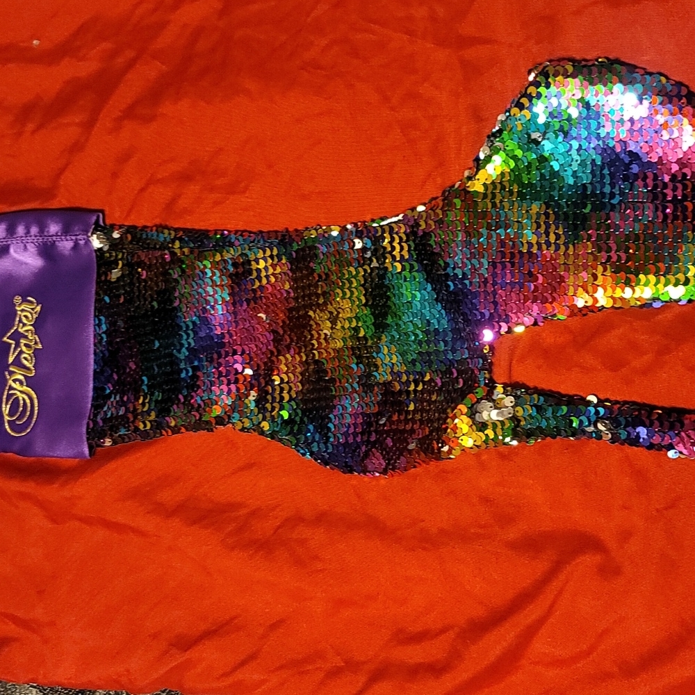 Pleaser high heel Christmas stocking